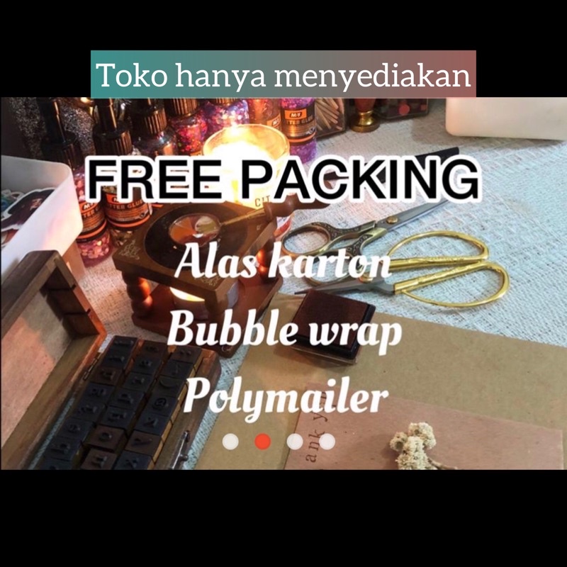 

Packing Tambahan (Box) Untuk Journaling Kit‼️di VIDEO adalah FREE packing TANPA Box‼️