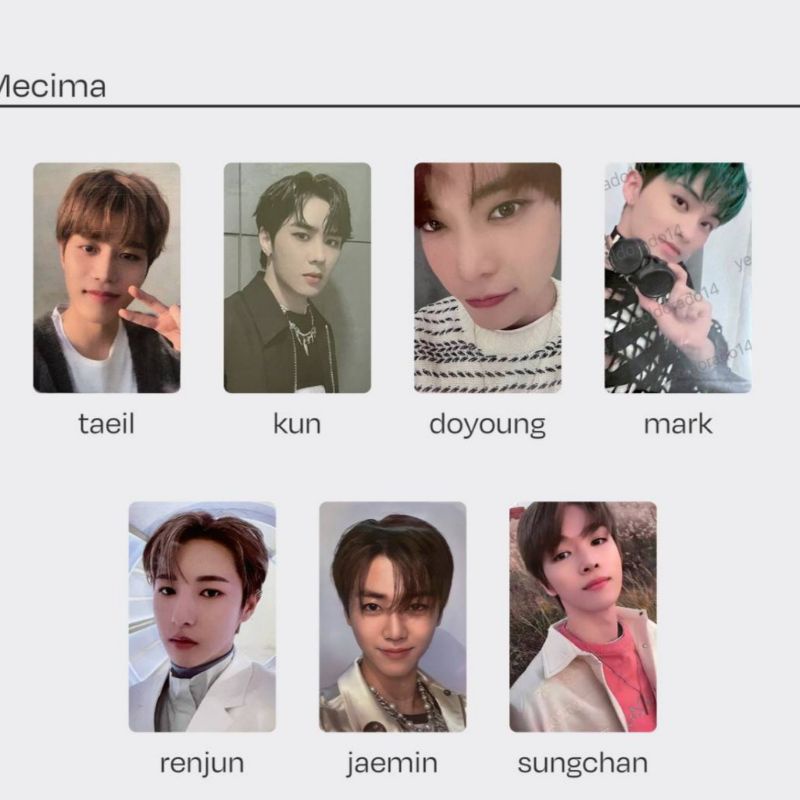 [pelunasan] mecima universe photobook & pob