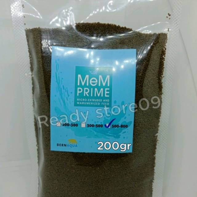 PELET IKAN MEM PRIME 500-800micron / pelet ikan 5/8 ORIGINAL!!