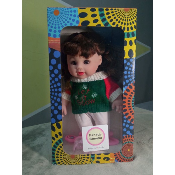 boneka PVC mirip bayi asli 30cm 50cm