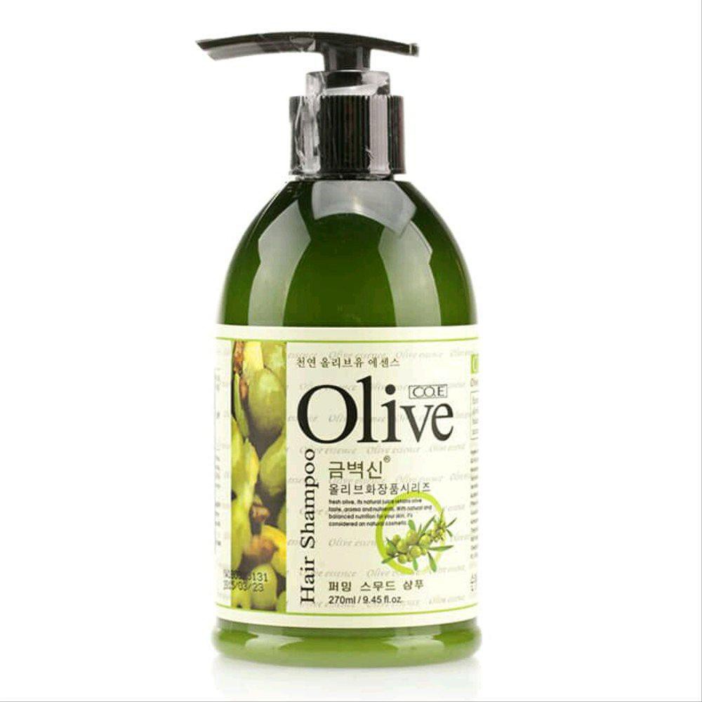 SHINE STAR - SHAMPOO OLIVE PENYUBUR MENGHALUSKAN DAN PEMANJANG RAMBUT 270 ML KHUSUS RAMBUT RONTOK