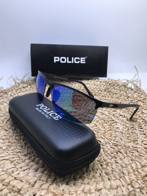 Sunglasses kaca mata pria polarized super kacamata gaya hitam police full set