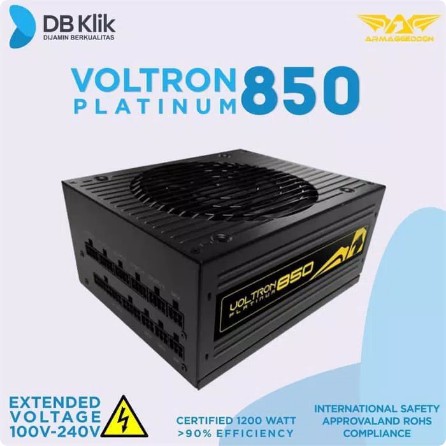 Power Supply Armaggeddon Voltron Platinum 850 Modular &quot;Armaggeddon Voltron 850 &quot;