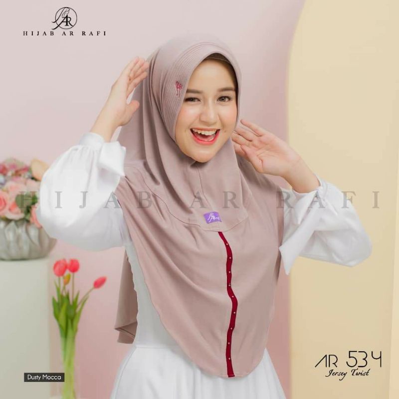 HIJAB ARRAFI AR 534 - HIJAB INSTAN - KERUDUNG ARAFI - KERUDUNG INSTAN - JILBAB INSTAN-5