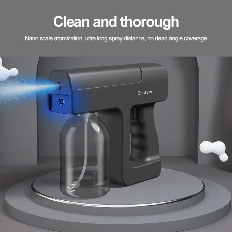 GS8  Nano Spray Gun Disinfectant Wireless Semprotan Elektrik Cordless Disinfektan Tanaman Nano Water Spray Flairosol 300ml JOUSTMAX XSD030 S600 AZ1SHOW