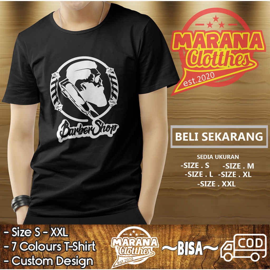 Kaos Baju Barbershop