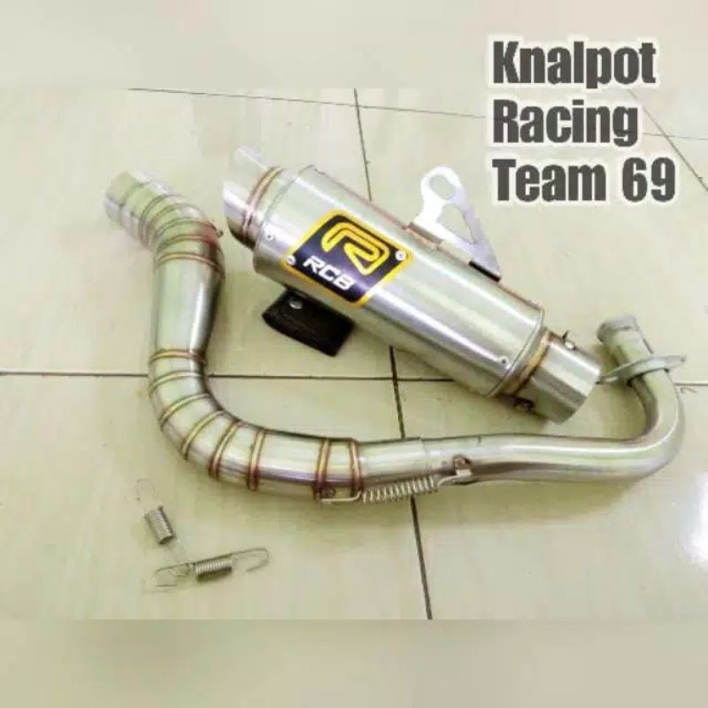 Knalpot Racing Rcb beat mio sporty Scoopy Vario 110 vario125 X-Ride beat street Mio GT Fino