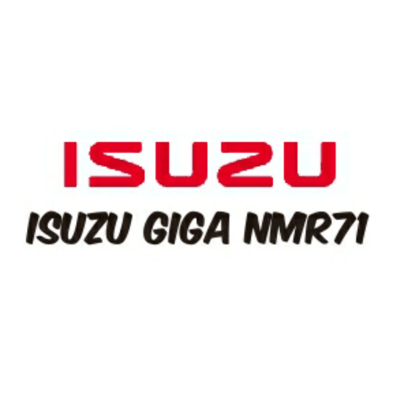 Pola miniatur truk Isuzu Giga NMR71 / Truk Oleng / Truk Cabe