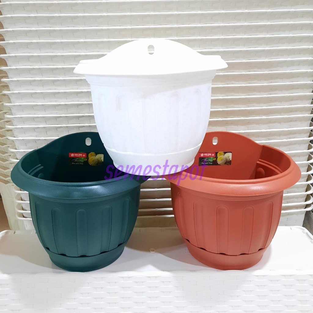 Pot Dinding Lotus Plus Tatakan Lion Star