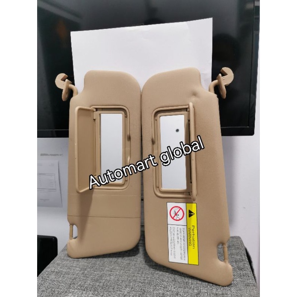 sun visor Mitsubishi xpander 1set original