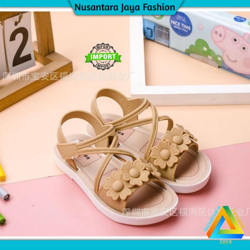 6.6 COD Sandal Anak Perempuan Import 2022 - Sandal Anak Tali belakang