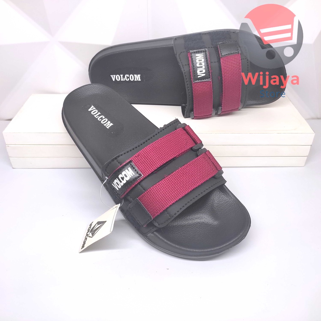 Sandal Slide 39-43 Perekat Slop Sendal Selop Slip on Karet Phylon Distro Surfing [LV-1]