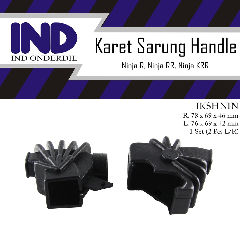 Karet Sarung-Tutup-Cover Handle-Handel Kopling-Rem Ninja 150 R-RR-KRR