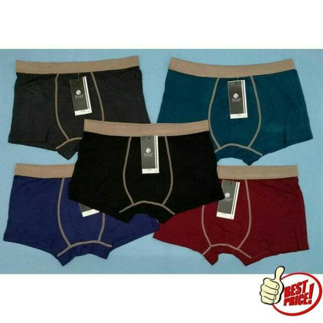 CD / Celana Dalam Boxer Pria Laki Cowok TALLY 9008 Dijamin Ori