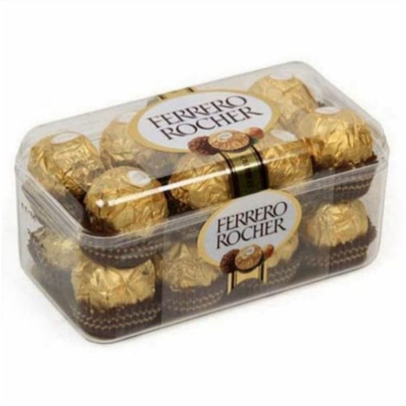 

FERRERO ROCHER ISI 16 PCS | COKELAT