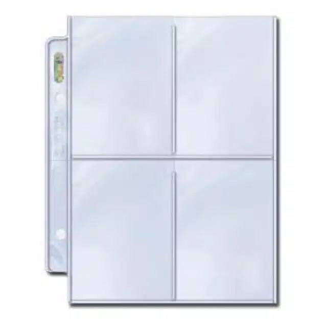 

Ultra Pro 4 Pocket - Postcard Photocard Sleeve Collector