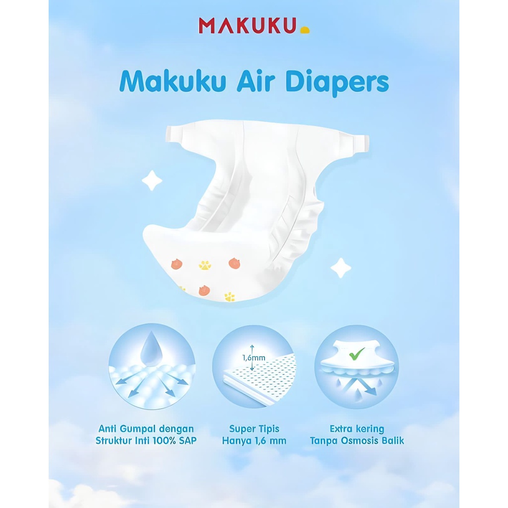 Makuku Diapers Training Pants Air Pro Series