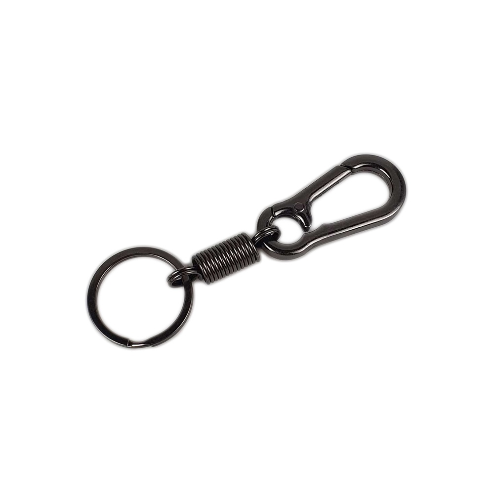 Karabiner dengan Per Stainless Steel - LC-1118-6 - OMRS71BK Black