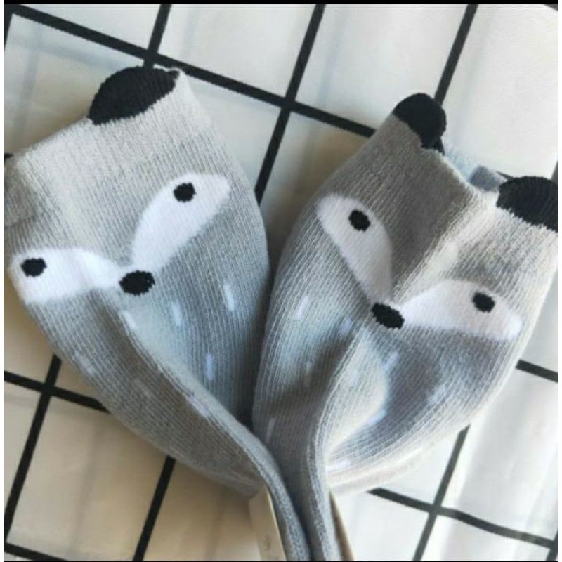 KAOS KAKI BAYI DAN ANAK KARAKTER KATUN HALUS MURAH MERK XSM SOCK