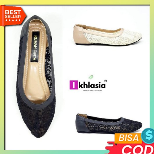 Balance 0221 Sepatu Slip On/Flat Shoes Jelly - Sepatu Balet Karet Wanita  RG62 Sepatu Wanita Flatsho