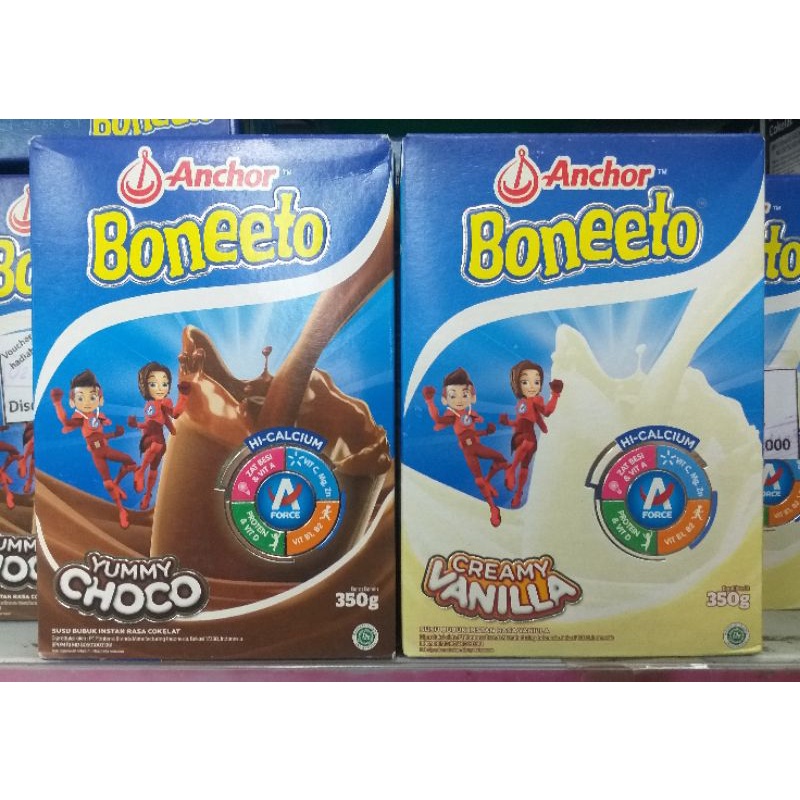 

KZ - susu bubuk boneeto vanila & coklat 350g