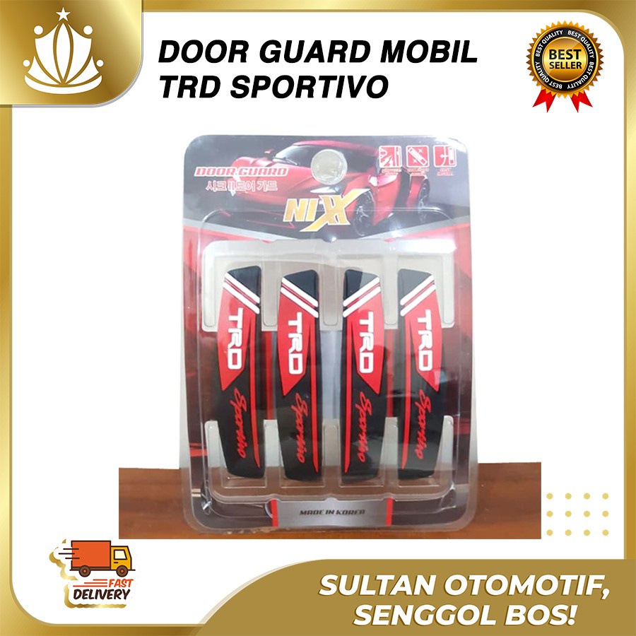 Door Guard Pengaman Pintu Mobil Universal TRD SPORTIVO