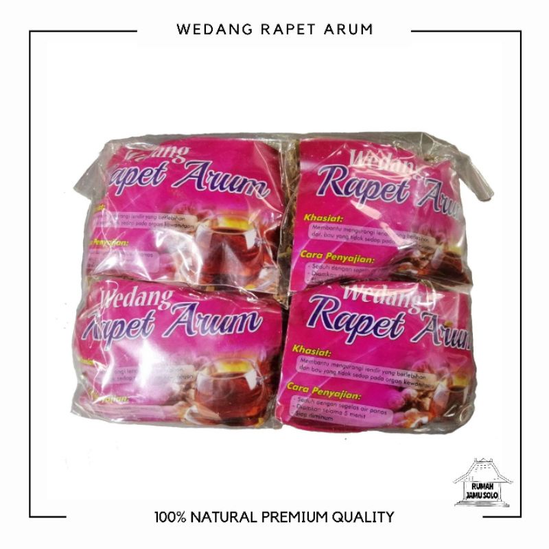 

Wedang rapet arum kewanitaan / minuman manjakani