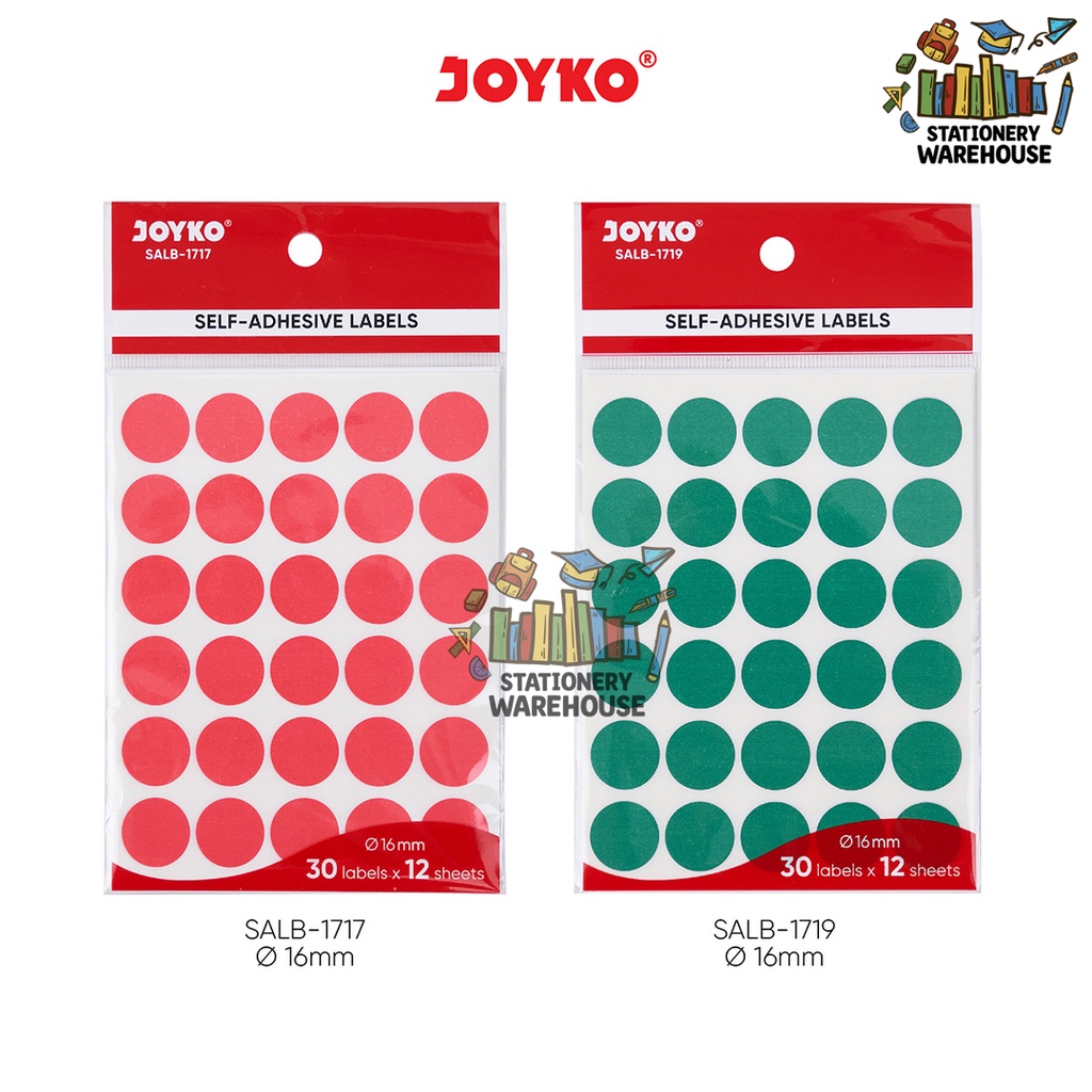 

Label Sticker Self Adhesive Labels Joyko SALB Color
