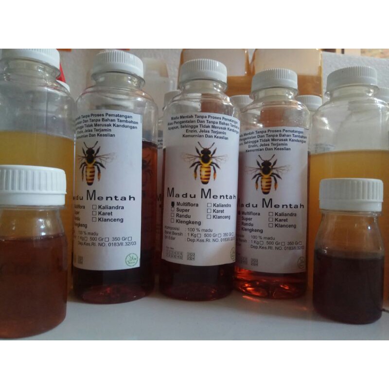 

madu mentah atau madu asli