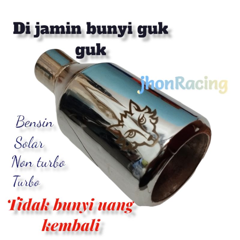 Knalpot serigala MODEL LAS srigala bensin l300 elf ragasa traga panther canter hino grandmax apv avanza