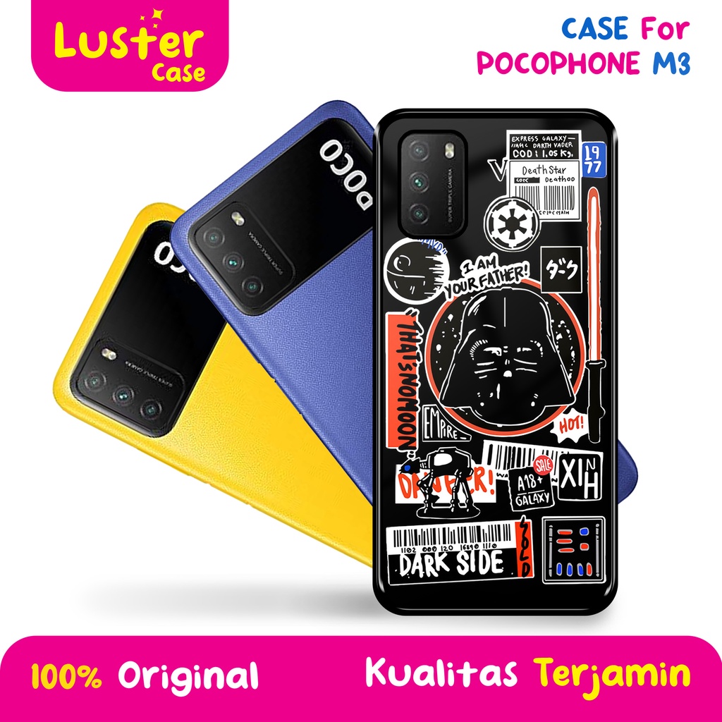 Case POCO M3 - Casing POCO M3 Terbaru [ STARWARS ] Silikon POCO M3 - Case Hp POCO M3 - Cassing Hp - 