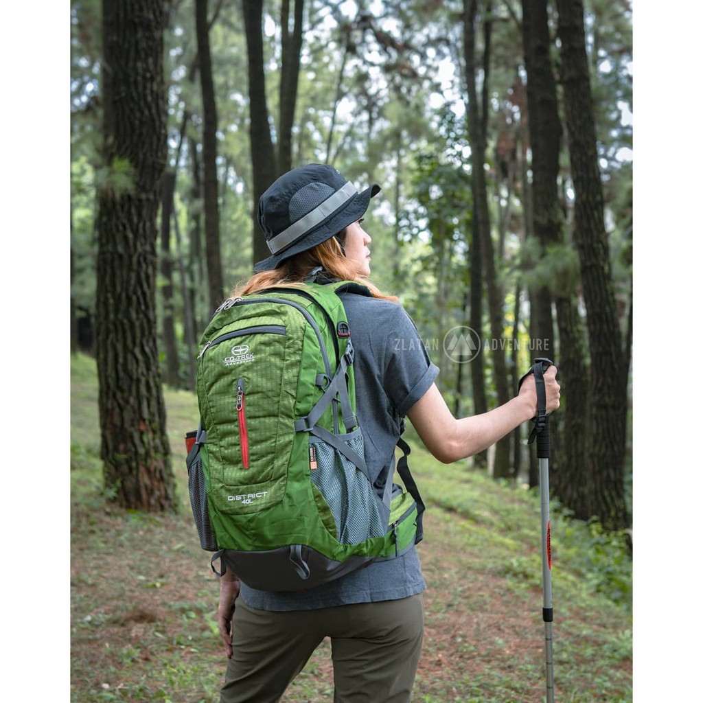 Tas Ransel / Daypack  Co-trek District 40L Include Rain Cover Original Terlaris