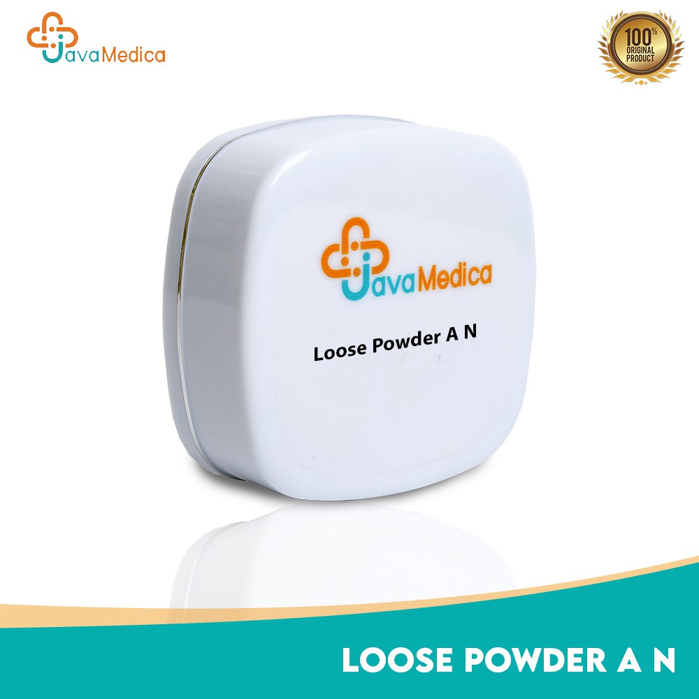 Loose Powder A N Java Medica / Bedak Tabur untuk Kulit Berjerawat