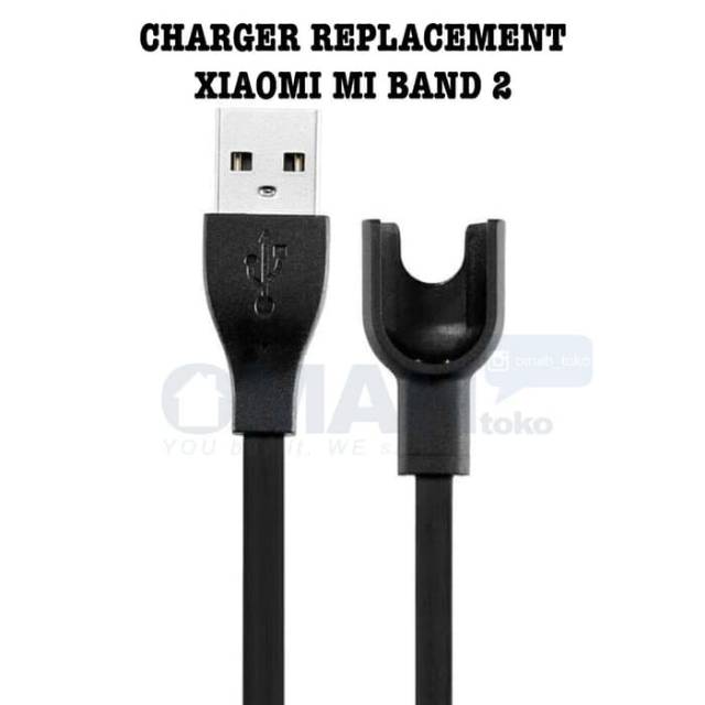 Kabel Charger Replacement For Xiaomi Mi Band 2 3 4 Kepala USB Charger Pengganti MiBand