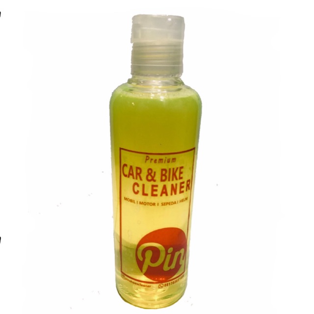 Pin Car And Bike Cleaner 250ml Sabun Pencuci Mobil Motor Helem Sepeda