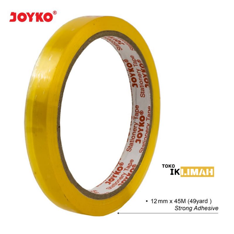 

Isolasi JOYKO STT-31-R12 12mm x 45M / Selotip / Pita Perekat