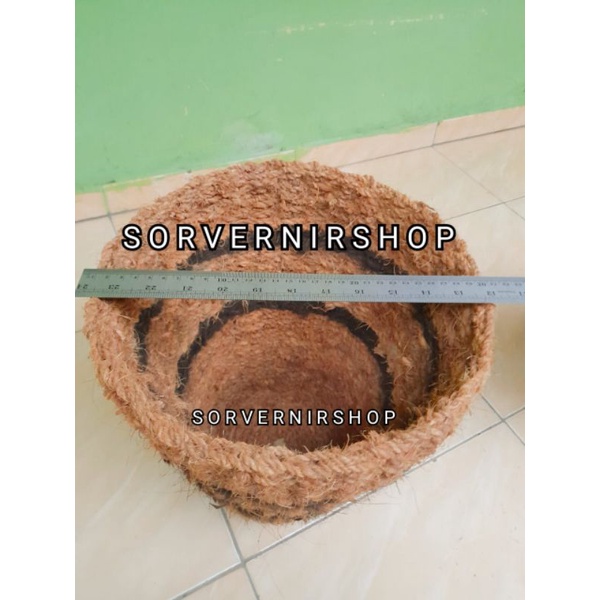 Pot sabut kelapa/Cover pot sabut kelapa ukuran JUMBO 30CM