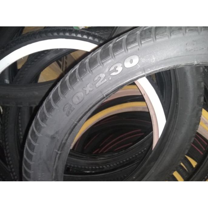20 X 2.30 Ban Luar Sepeda Listrik Selis Swallow, Bmx Besar Hitam 230