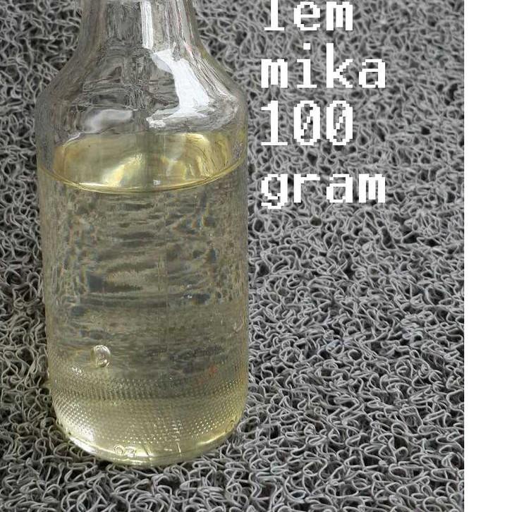 ➬ Lem Mika Plastik Bening Transparan (100 Gram) ◌