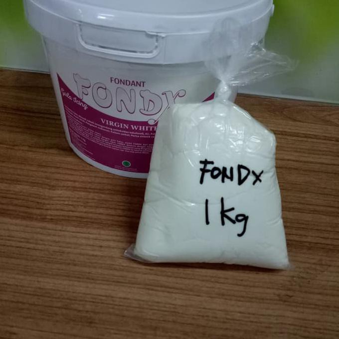 

FONDX ICING / FONDX FONDANT 1 KG / GULA ICING - MERK FONDX