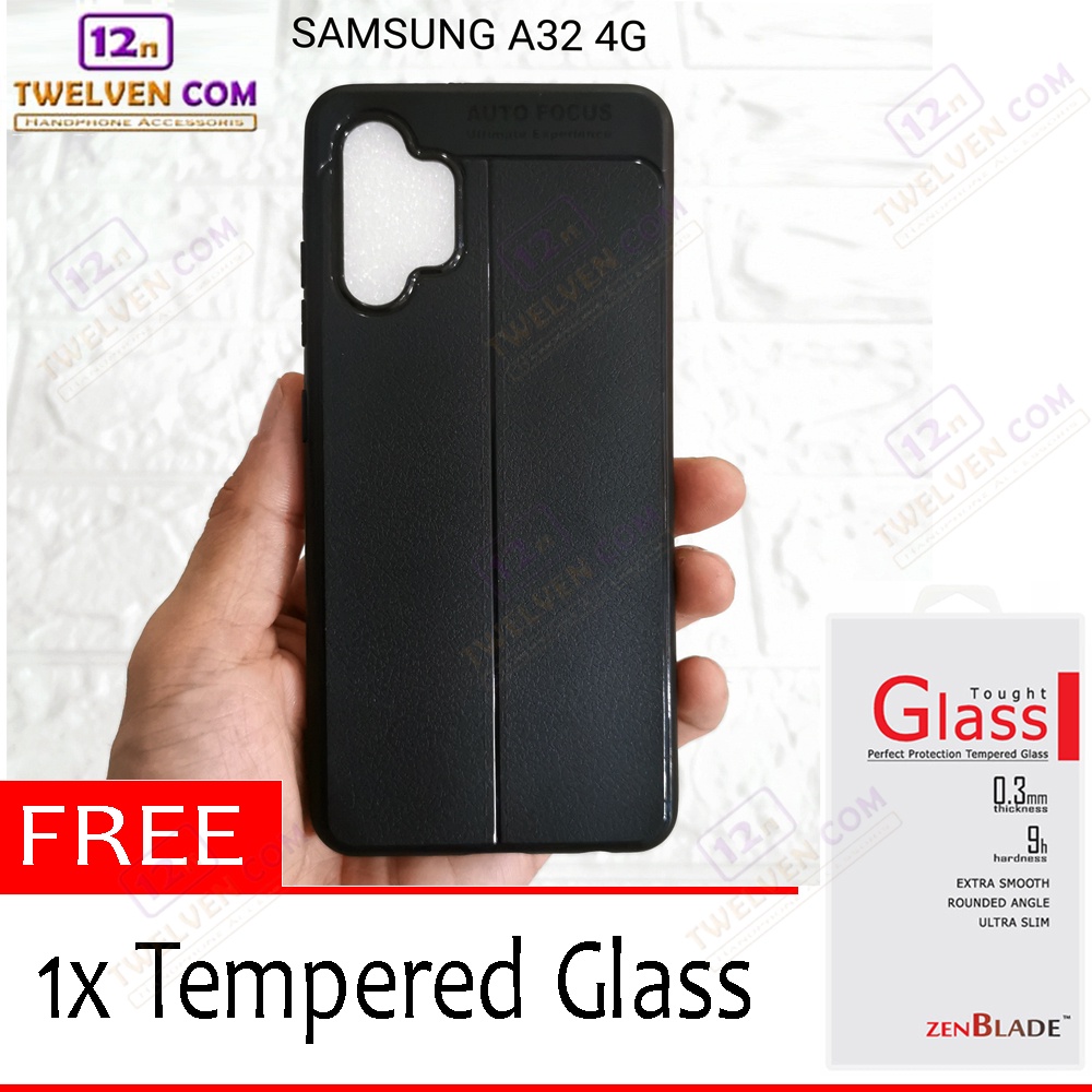 [FLASH SALE] Case Auto Focus Softcase Samsung A32 4G - Free Tempered Glass