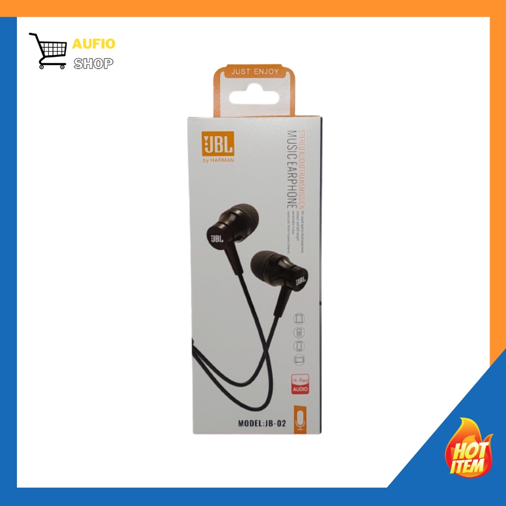 Headset / Handsfree JBL JB-02 Suara Jernih