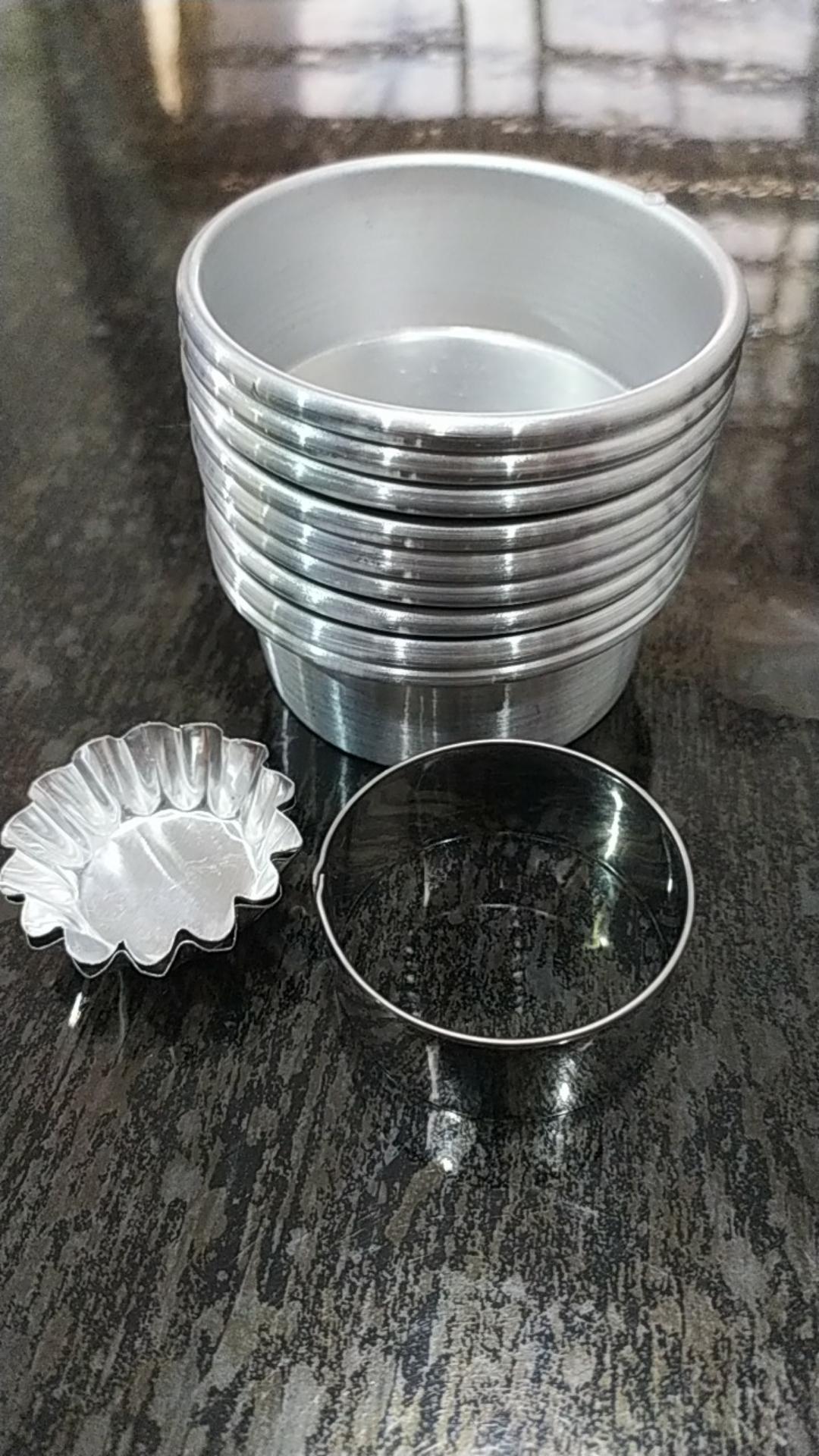 Loyang Bulat Mini Press Tanpa Sambungan/cetakan Bulat Kecil 7cm