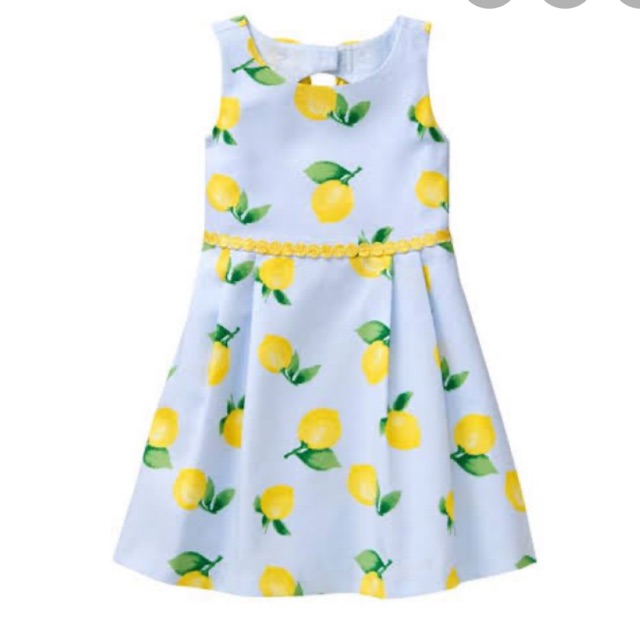 Janie and jack lemon dress