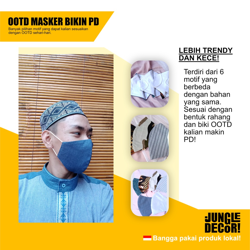 masker kain masker medis masker duckbill masker hijab masker kn95 masker anak masker sensi masker 3 