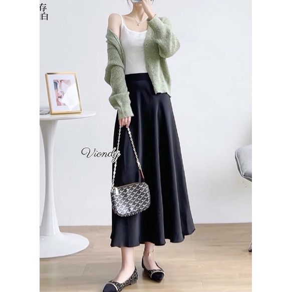 rok korea shakila/rok wanita/longskirt all size