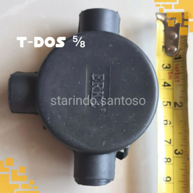 T DOS 5/8 Erke hitam listrik tdos t dus tdus