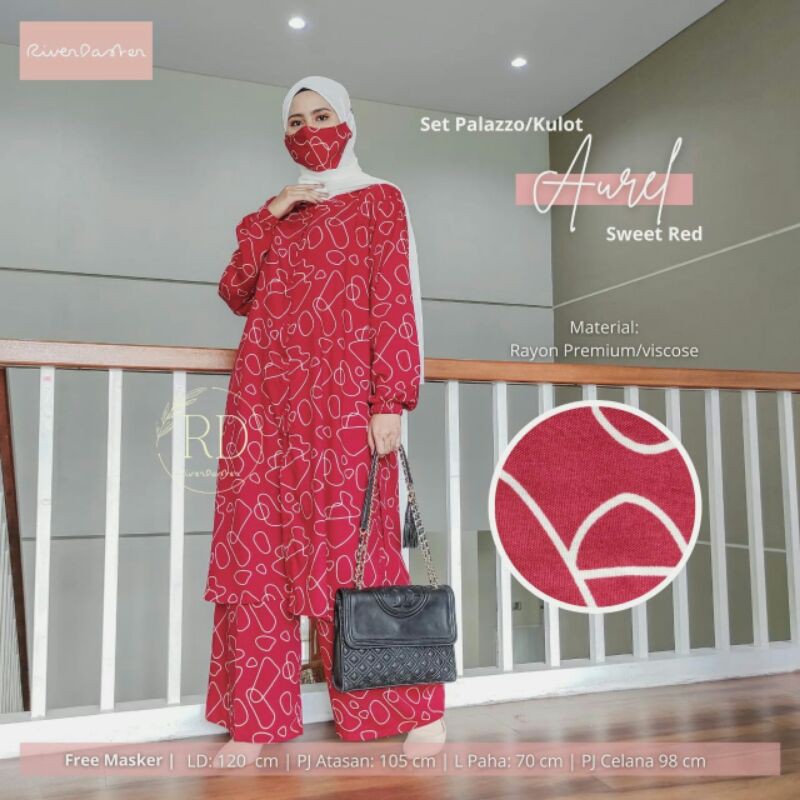 SET KULOT TUNIK AUREL / RIVERDASTER