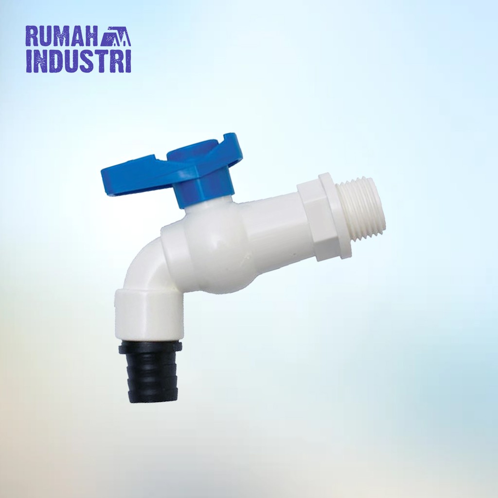 TEBAL Keran Tembok Air Pelastik PVC Kranz Kp 04