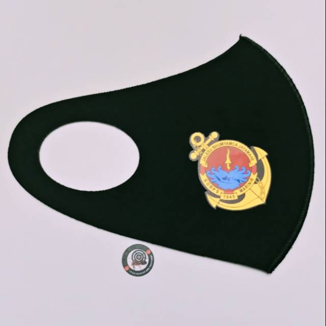 MASKER SCUBA MARINIR WARNA HITAM